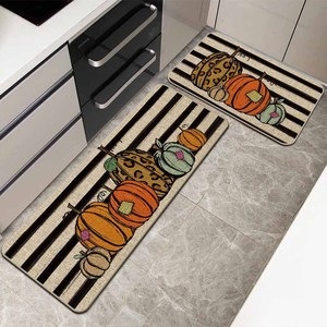 Ensemble de <span class=keywords><strong>tapis</strong></span> de <span class=keywords><strong>cuisine</strong></span> antidérapants en <span class=keywords><strong>PVC</strong></span> personnalisés, matériau en mousse imperméable et anti-fatigue, lavable, absorbant l'huile, <span class=keywords><strong>tapis</strong></span> de <span class=keywords><strong>cuisine</strong></span> - Product Image 6