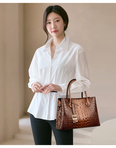 <b>Large</b> PU Leather <b>Purses</b> and Handbags for Women Top Handle Shoulder Satchel Hobo Bags - Product Image 6