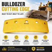 Embout de lame de bulldozer pour D4C D5 D6 D8N D8R D9N D11 D11N D65 D155 – Outil de travail du sol