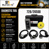 Alat Diagnostik Berkualitas Tinggi dan Tahan Lama 728/26500 72826500 Scanner dengan Perangkat Lunak Servicemaster 4V26.5.2 untuk Excavator