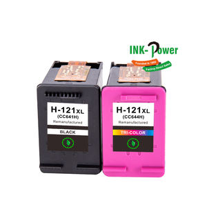INK-POWER 121 121XL Premium Color reconditionné cartouche d'encre à jet d'encre pour imprimante <span class=keywords><strong>HP</strong></span> HP121 HP121XL <span class=keywords><strong>Deskjet</strong></span> <span class=keywords><strong>F4280</strong></span> F4588 - Product Image 1