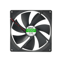 18025 180mm DC 12V 24V 48V Bürstenloser Kugellager-Lüfter, Geräuscharmer Industrieller Abluft-Axiallüfter