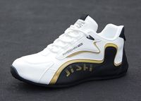 Nouvelles Chaussures de Sport Décontractées en Cuir pour Hommes, Style Coussin d'Air Antidérapant, Idéales pour la Course, Usage Polyvalent, Vente en Gros Transfrontalière