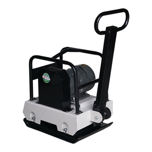 Compacteur à plaque vibrante électrique XINSDA HZD-160 5,5-6,5 CV, moteur noir de qualité construction - Product Image 1