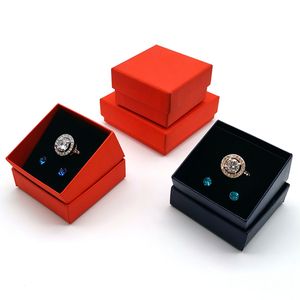 Caja con tapa y base con logotipo personalizado, caja de regalo para joyería, caja de papel respetuosa con el medio ambiente - Product Image 4