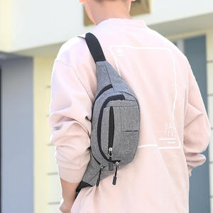 2025 logo personnalisé étanche sport de plein air <span class=keywords><strong>sac</strong></span> toile pochette poches taille <span class=keywords><strong>sac</strong></span> <span class=keywords><strong>banane</strong></span> pochette bandoulière mâle <span class=keywords><strong>banane</strong></span> <span class=keywords><strong>sac</strong></span> - Product Image 3