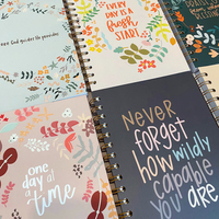 Carnet de notes personnalisé avec impression écologique Avion en spirale Journal avec logo