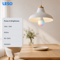 Ampoule LED intelligente A19 Matter WiFi+BLE RGBCW-5-en-1 10W/12W E27/E26 3000K-6000K Utilisation domestique et extérieure IOS 8.0 Android 4.0