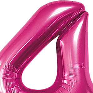 Palloncino per feste fucsia N4 N4 80cm - Product Image 2