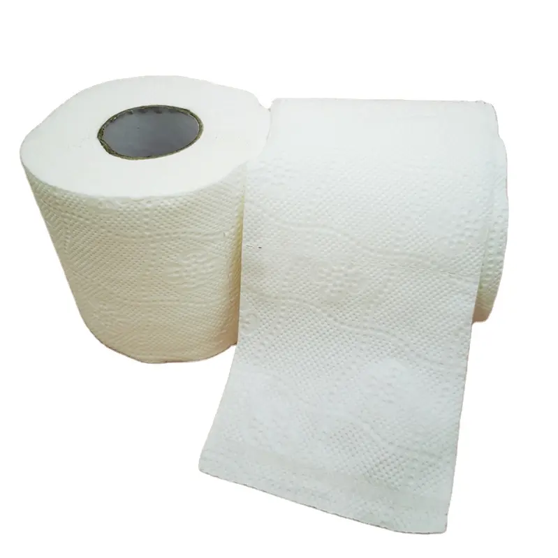 custom high quality ecofriendly 3ply bamboo pupl toilet papers