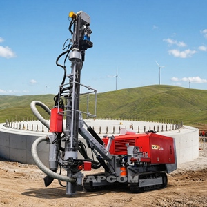Foreuse rotative APCOM V3 pour petits trous de forage, avec mobilité sur chenilles et alimentation diesel, pour l'exploitation minière - Product Image 1