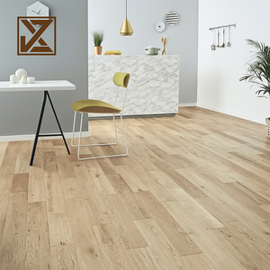 Tùy chỉnh chiều dài Thick-Plank hickory sàn gỗ cho biệt thự sang trọng khu vực sinh hoạt và phòng ngủ chính - Product Image 3