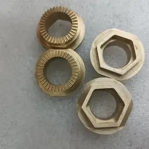 Piezas de fontanería de cobre, mecanizado CNC de Metal personalizado, OEM