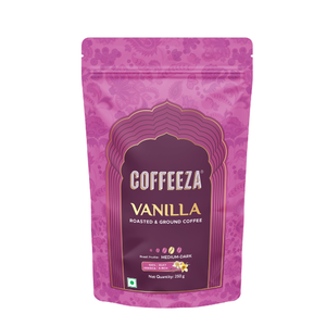 Café moulu Arabica aromatisé à la vanille, torréfaction moyenne, caféine, qualité supérieure, vente en gros, pour cafés, marque privée, OEM - Product Image 1
