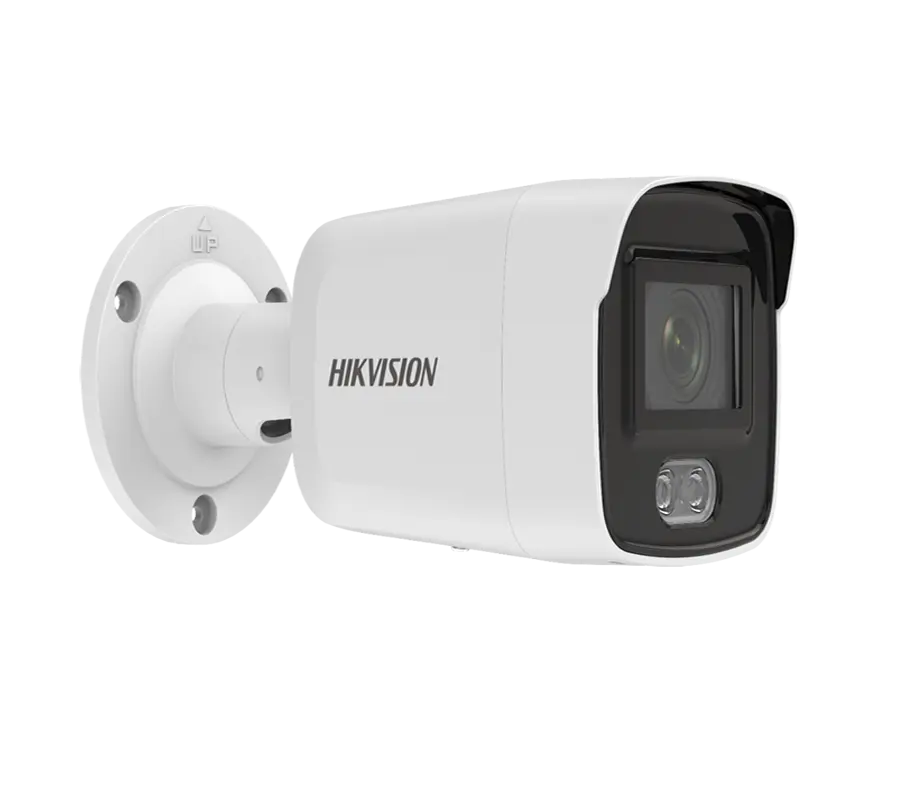 Hikmicro DS-2CD2087G2-LU 8MP 4K POE Встроенный микрофон IP67 colorvu фиксированной Пуля CCTV сетевая ip-камера Full Color