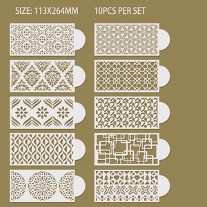 Modèle de gâteau en gros modèle classique ustensiles de cuisson Graffiti <span class=keywords><strong>peinture</strong></span> <span class=keywords><strong>peinture</strong></span> en aérosol <span class=keywords><strong>pochoir</strong></span> moule pour gâteau outils de cuisson - Product Image 3