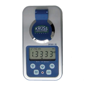 Réfractomètre numérique portable Julabo Chomtron DR101-60/DR201-95/DR301-95 avec plage de mesure de 0 à 32 % Brix et précision de 0,0005 Ri - Product Image 1