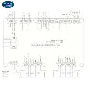 Carte de circuit imprimé (PCB) pour lave-linge électrique entièrement automatique à monnayeur 220V à usage commercial KH17043M - Product Image 6