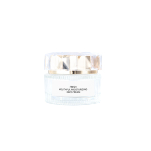 Nhãn Hiệu Riêng 40Ml Trong Suốt Đường Thẳng Đứng Cơ Thể Vàng Kim Cương Nắp Sang Trọng Rỗng Mỹ Phẩm Mặt Kem Huyết Thanh Cơ Thể Chà Lọ Thủy Tinh - Product Image 6