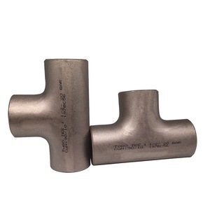 One-Stop Custom Edelstahl SS304 316 DVGW T-Stück Gestempelte Fittings Doppelkompressionsreduzierer-T-Clamp-Rohr