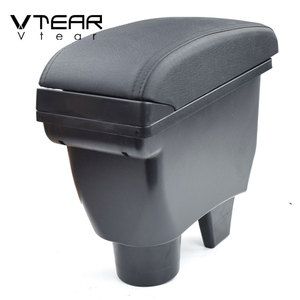 Vtear - Boîte de rangement <span class=keywords><strong>pour</strong></span> accoudoir avant de voiture en ABS et cuir PU, avec porte-gobelet USB, accessoires intérieurs <span class=keywords><strong>pour</strong></span> <span class=keywords><strong>Toyota</strong></span> <span class=keywords><strong>Yaris</strong></span> 2014-2020 - Product Image 4