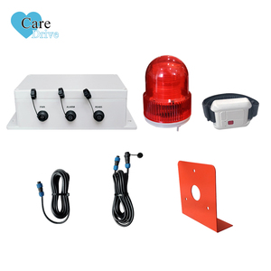 ระบบป้องกันการชนกันแบบ UWB กันน้ำมาตรฐาน IP65 สำหรับอุตสาหกรรม Alwaycare ระบบตรวจจับระยะใกล้แบบพกพา V2V V2P รุ่น Proximity วัสดุ ABS - Product Image 2