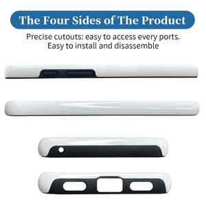 Prosub Diy 2 en 1 Tough 3D Sublimation Mobile Covers Blank PC + TPU Housse de protection pour téléphone pour Google Pixel 6 Pro - Product Image 2