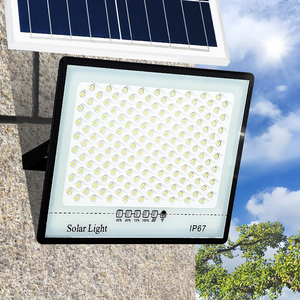 Projecteur solaire <span class=keywords><strong>extérieur</strong></span>, <span class=keywords><strong>lampe</strong></span> de jardin, éclairage solaire <span class=keywords><strong>photovoltaïque</strong></span> haute puissance, nouveau lampadaire solaire LED avec télécommande 180 - Product Image 2
