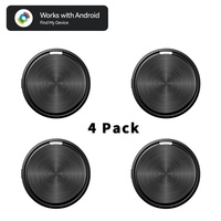 Localisateur mondial anti-perte pour animaux de compagnie Clés GPS Réseau 4G IP67 Étanche Google Android Recherche transfrontalière Airtag Pet Key Tracker