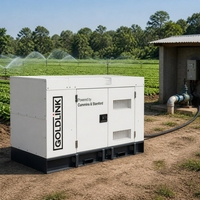 Générateurs diesel Cummins super silencieux 18 KVA, générateur à faible bruit 14 KW, générateur diesel refroidi par eau, monophasé AC