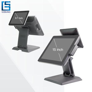 Windows Pantalla dual Escritorio y terminal POS portátil <span class=keywords><strong>Caja</strong></span> <span class=keywords><strong>registradora</strong></span> todo en uno sistemas POS para sistemas POS de auto pedido - Product Image 6