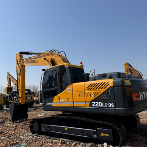Excavadora de orugas Hyundai 220LC-9s de 22 toneladas usada en Corea del Sur con engranajes de motor de componentes principales; Disponible para la venta - Product Image 2
