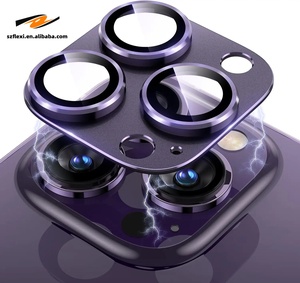 Vetro elettrolitico trasparente Anti-graffio vetro AF per <span class=keywords><strong>iPhone</strong></span> 16 Pro Max 15 14 Plus <span class=keywords><strong>13</strong></span> 12 Pro pellicole per fotocamera - Product Image 5