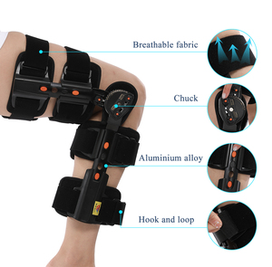 Có thể điều chỉnh chỉnh hình Khớp Gối hỗ trợ Brace lớp I chân ổn định điều trị viêm khớp tăng cường hỗ trợ ổn định - Product Image 4