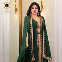 Abaya de Luxe Zaynab pour Femmes Musulmanes, Robe de Soirée Dubaï Élégante, Jalabiya