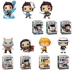 Figurine de démon tueur assise, Nezuko japonaise en PVC, Kamado Tanjirou, pour décoration, figurines d'action d'anime - Product Image 1