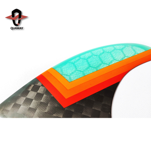 Aletas dobles verticales de alto rendimiento, doble Pestaña de panal de abeja/aletas de <span class=keywords><strong>Surf</strong></span> individuales, aletas de tabla de <span class=keywords><strong>Surf</strong></span> de carbono - Product Image 5