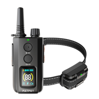 Starkes Elektronisches Anti-Bell-Halsband mit Anpassbarer Fernbedienung, Wiederaufladbar, 600FT Reichweite, Hundetrainingsprodukt