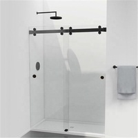 Salle de douche fermée profilé en aluminium porte de douche kits