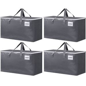 Sac de déménagement personnalisé en PP tissé imperméable, sacs de sport robustes, sacs de rangement pliables pour vêtements - Product Image 1