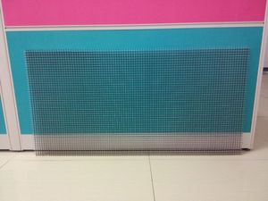 Grille de tôle de caisse à œufs en aluminium pour pièces de systèmes HVAC Revêtement en poudre blanc/Finition naturelle Tailles de personnalisation - Product Image 6