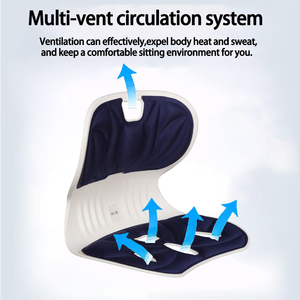 Ortho pä dische Taille Rücken Lendenwirbel stütz kissen Bequemer <span class=keywords><strong>Massage</strong></span> stuhl mit Haltungs korrektur Bietet Schmerz linderung - Product Image 3