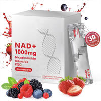 Booster NAD OEM Liquide Oral, Nicotinamide Riboside, Vitamines Antioxydantes pour l'Énergie Cellulaire et le Soutien à l'Aînement Sain (Usage Adulte)
