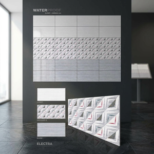Carreaux de céramique numériques émaillés Vistaar 300x600mm, imperméables, résistants aux acides, antidérapants, 12x24 30x60cm pour la salle de bain, designer d'intérieur - Product Image 2