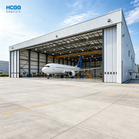 Construction économique de hangars d'avions en structure métallique pour hangars à avions et entrepôts de stockage en tissu
