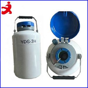 Conteneur de vapeur d'azote liquide 3L YDS-3H l'expéditeur sec pour le stockage et le <span class=keywords><strong>transport</strong></span> d'embryons de seman - Product Image 4
