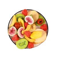 Natuurlijk vacuümgefrituurde knapperige gemengde fruitchips, suikervrij, gezonde snack, OEM groothandel voedsel leverancier