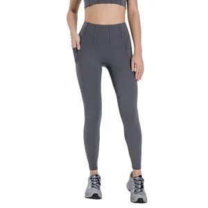 Factory Price Gym Fitness Sport Waist Compression Women Sport Wear Stretch Yoga Wear High Elastic Yoga Leggings