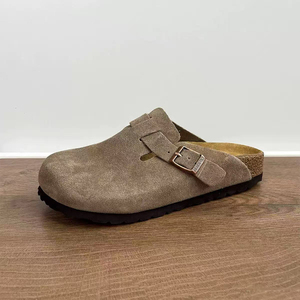 Colección de <span class=keywords><strong>Zuecos</strong></span> y Mules Birkenstocks <span class=keywords><strong>Boston</strong></span>: Parte Superior de Cuero Genuino, Plantilla de Corcho con Soporte de Arco Superior, Calzado Cómodo OEM - Product Image 2