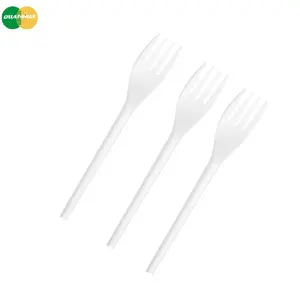 Quanhua China Manufacturer CPLA Disposable Fork Biodegradable Cutlery